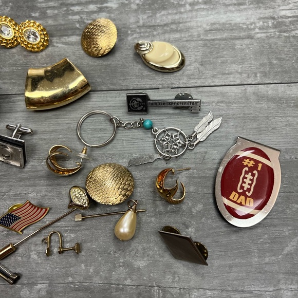 Mixed Lot of Jewelry for Crafts or Repairs - Picture 5 of 5